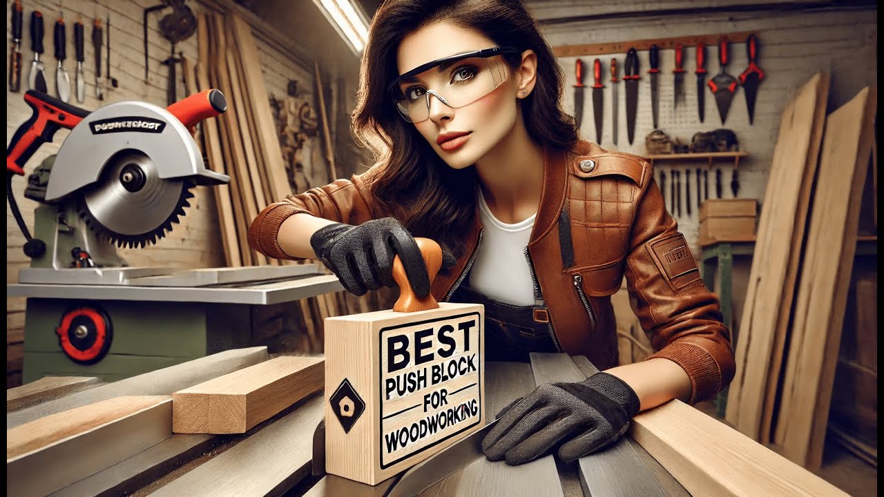 💄 Milescraft 3406 GrabberPRO - Push block for Table | Best Push Blocks for Woodworking 💄