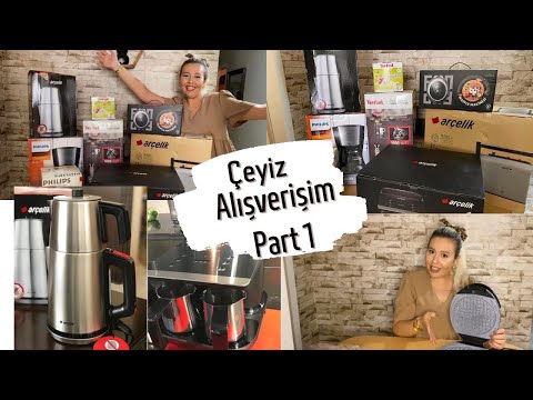 ÇEYİZ ALIŞVERİŞİM 1 | KÜÇÜK EV ALETLERİ | PHILIPS, TEFAL, KARACA, | MUTFAK YARDIMCILARI