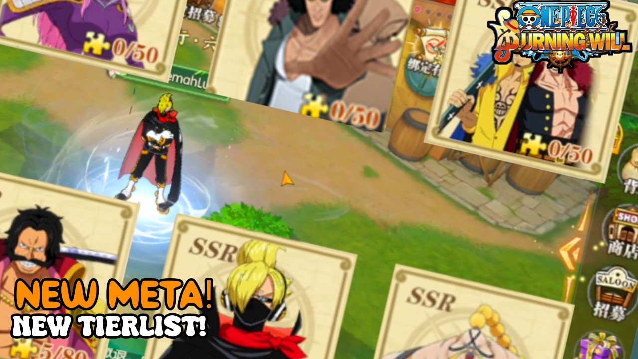 NEW TIERLIST! NEW META PVP! ADA YANG DI GANTI ADA YANG TIDAK! - One Piece Burning WIll CN (Android)
