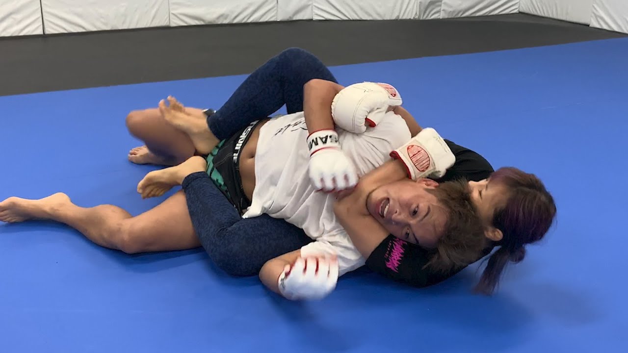 コラボ企画】総合格闘技のスパーリングを体験！女子格闘家三浦彩佳さん