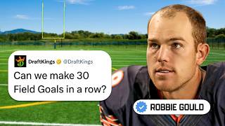 Can We Make 30 FGs In A Row To Win $25,000? (ft. Robbie Gould) screenshot 5