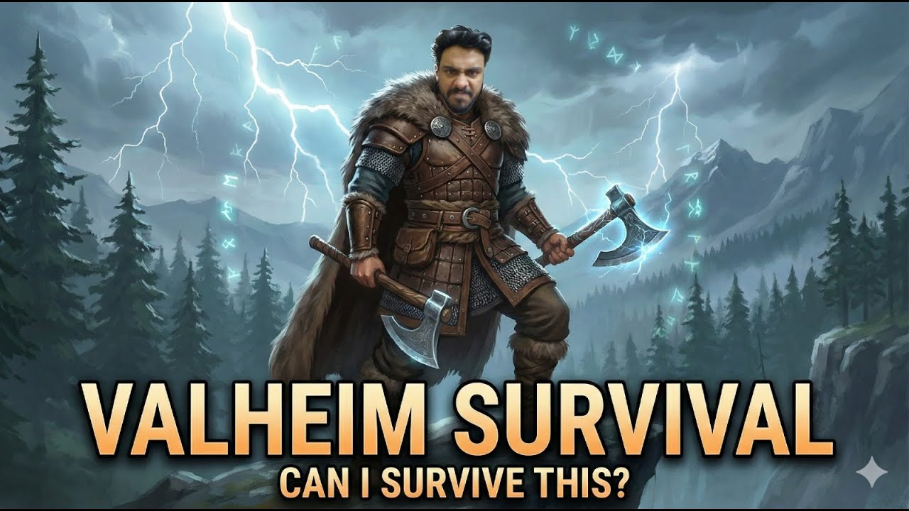 Elder Location and Burial Chambers visit | Valheim Survival Live (Hindi) | Day 4