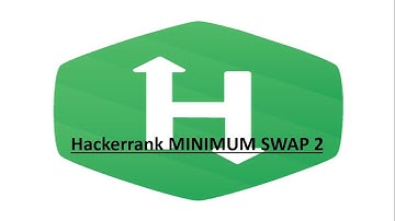 Hackerrank Minimum Swap 2 Solution in JAVA