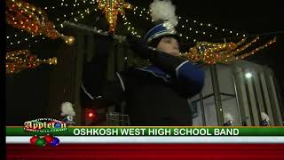 Oshkosh West High School Band - Appleton Holiday Parade 2018
