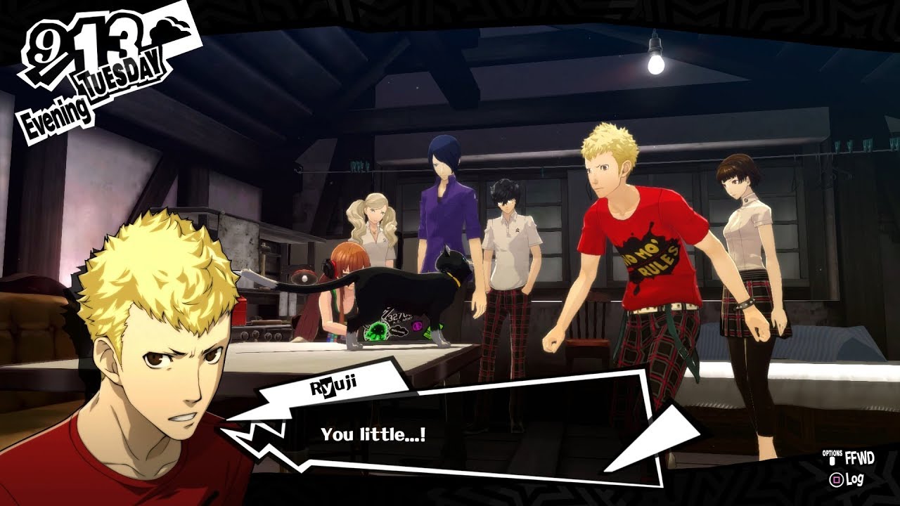 Persona 5 Morgana Leaves The Phantom Thieves Hq Youtube