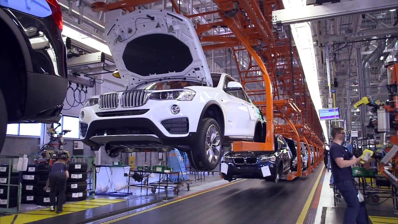 BMW Assembly X3 and X4 auto show YouTube