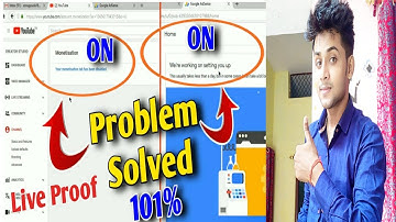 how to solve monetization tab has been disabled | how to re enable disable AdSense account