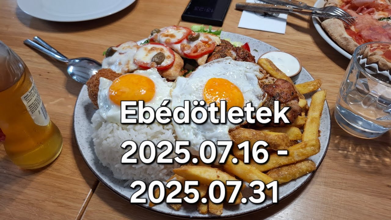 Ebédötletek - Mit főztem, sütöttem 2025.07.16 és 31 között + nyaralunk :) 