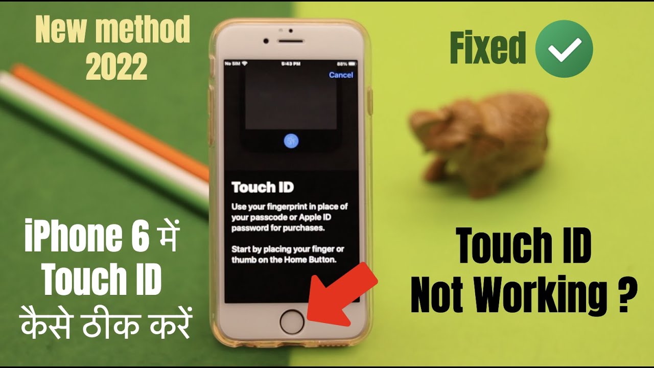Touch ID Not Working on iPhone 6S | How to Fix iPhone 6S Touch ID