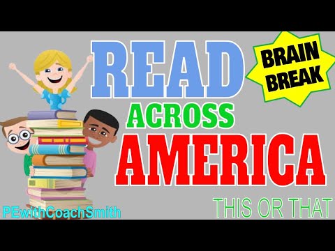 READ Across America This or That Tabata Kids Workout!