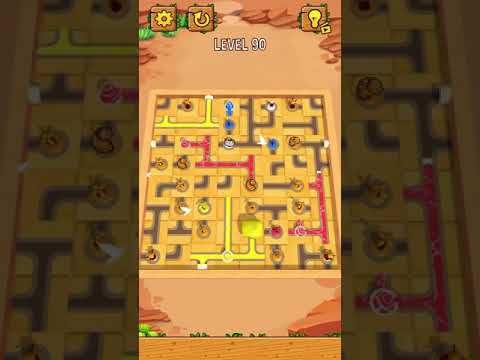 Water Connect Puzzle || Level 90 || Puzzle love || Brain work || Game lovers