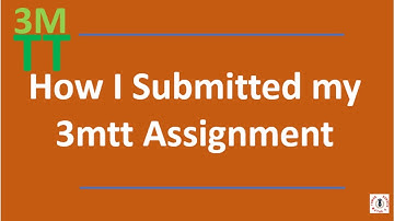 How I submitted my 3mtt Assignment for Week 1