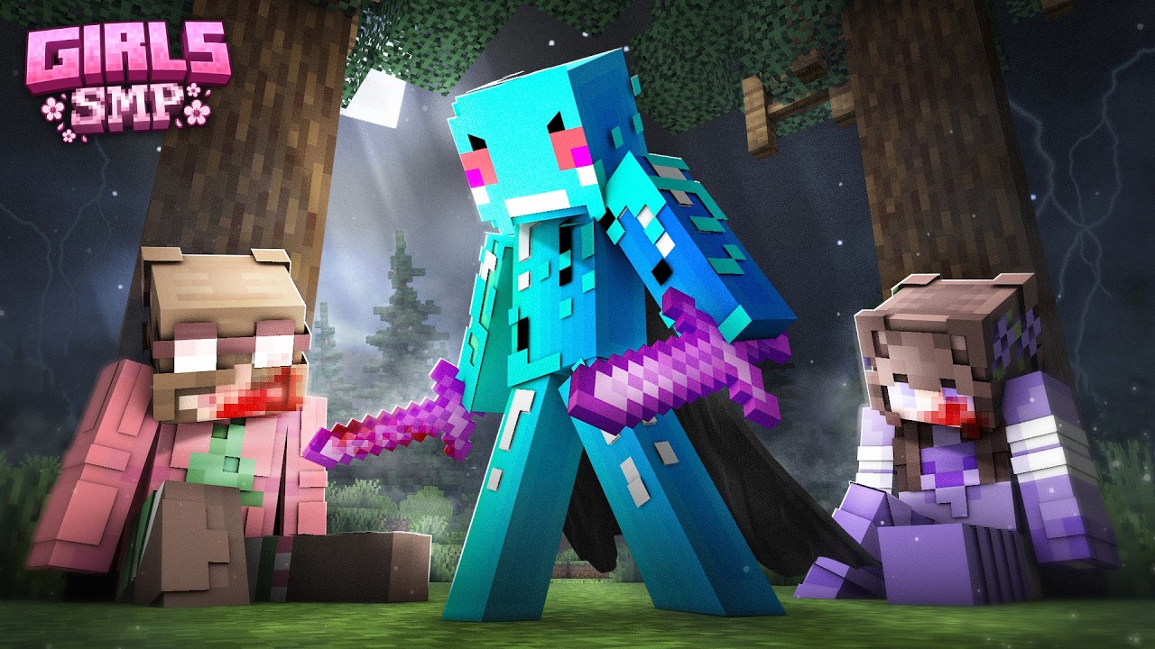 I Joined Girls Only Minecraft SMP