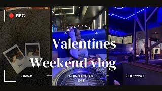 Valentines\/superbowl weekend vlog!! || GRWM, going out to eat, Running errands || Lin Nicole