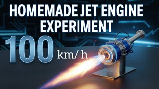 Homemade Jet Engine Experiment Powerful Diy Jet Test
