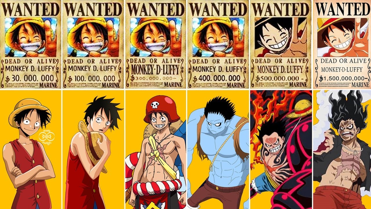 Monkey D Luffy Wanted One Piece Mugen Char Youtube