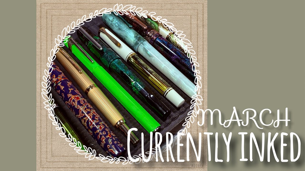 March Currently Inked