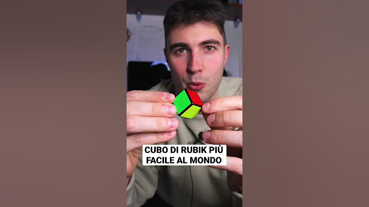 Il Cubo di Rubik più FACILE al MONDO