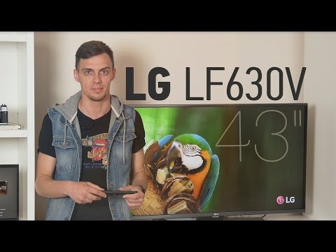 LG 43LF630V: обзор телевизора