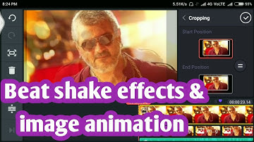 how to make image animation in kinemaster | Beat shake effect in kinemaster | Youtube vino