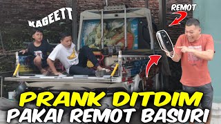 PRANK ON THE TURN OFF USING THE BASURI TELOLET REMOTE!!