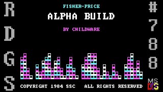 Random DOS Game Show #788: Alpha Build (1986)