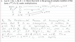 Jacobson Section 1.9 Exercise 1