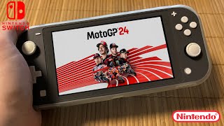MotoGP 24 Nintendo Switch Lite Gameplay