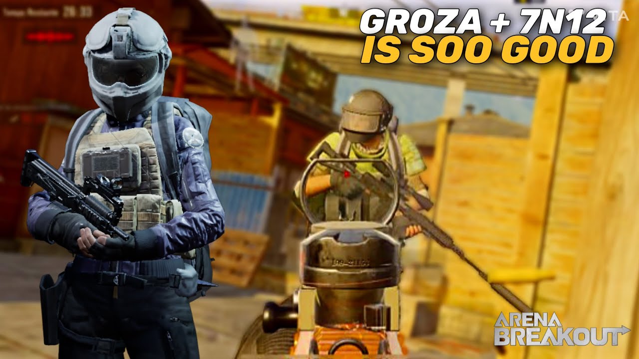 Destroying Players With Groza + 7N12 (Solo vs Squad) Arena Breakout Global