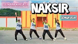 Download Lagu SENAM KREASI NAKSIR - PABLO BADIN || REMIX || Senam Seru dan Mudah || Untuk Semua Umur MP3
