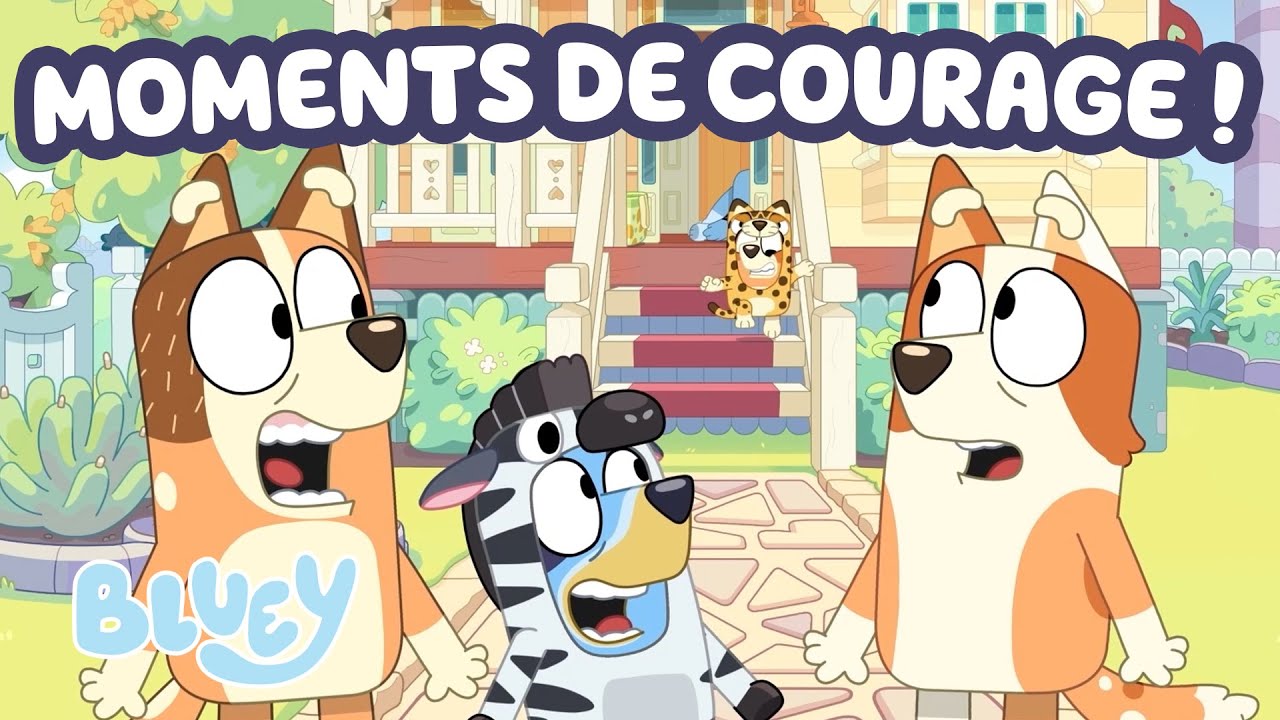 Courage et Gentillesse avec Bluey ! 💙 🤩 | 30 MINUTES | Bluey Français Chaîne Officielle