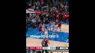 ROCKETS BEAT THE THUNDER‼️