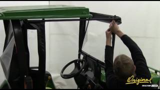 Original Tractor Cab 10120 Glass Windshield Universal Accessory Installation Video