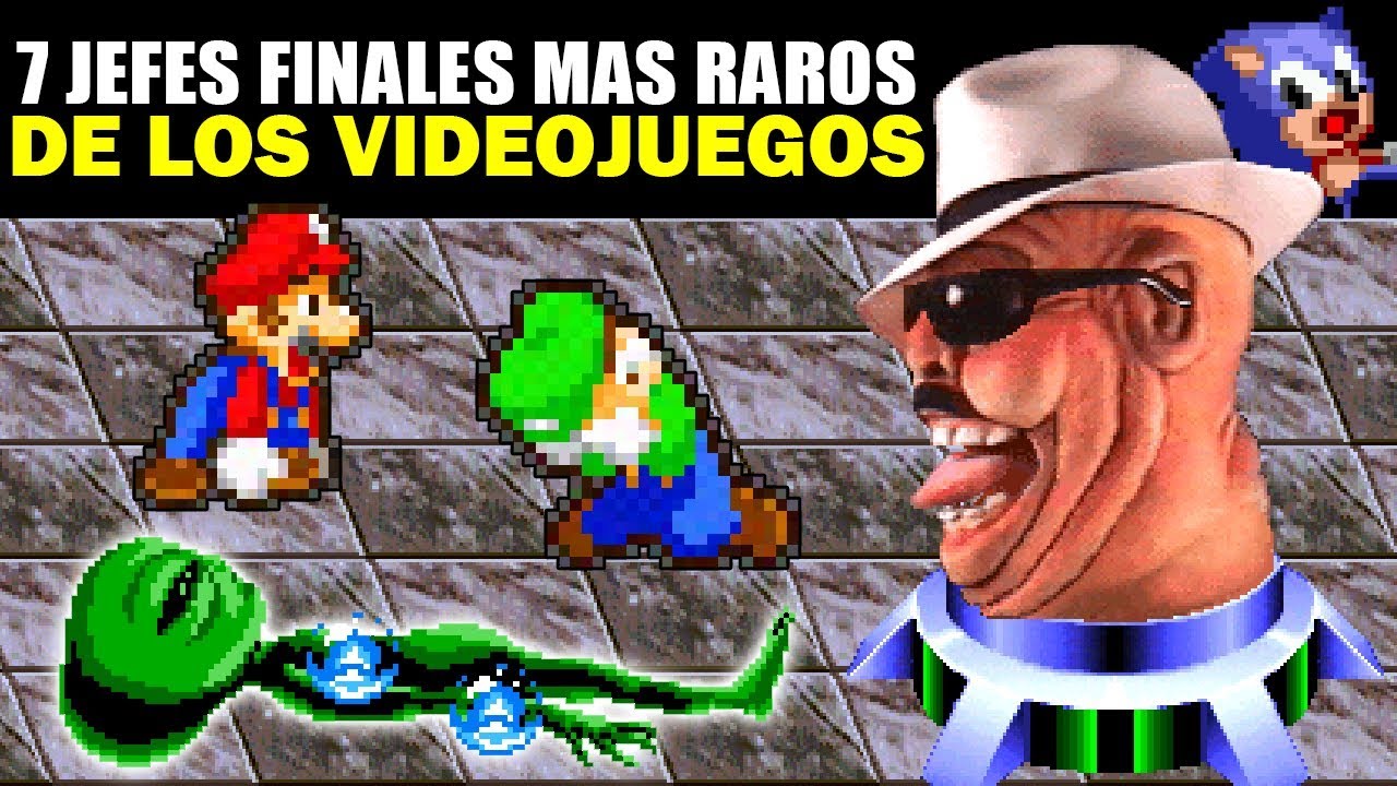 Los 7 Jefes Finales mas RAROS de los Videojuegos