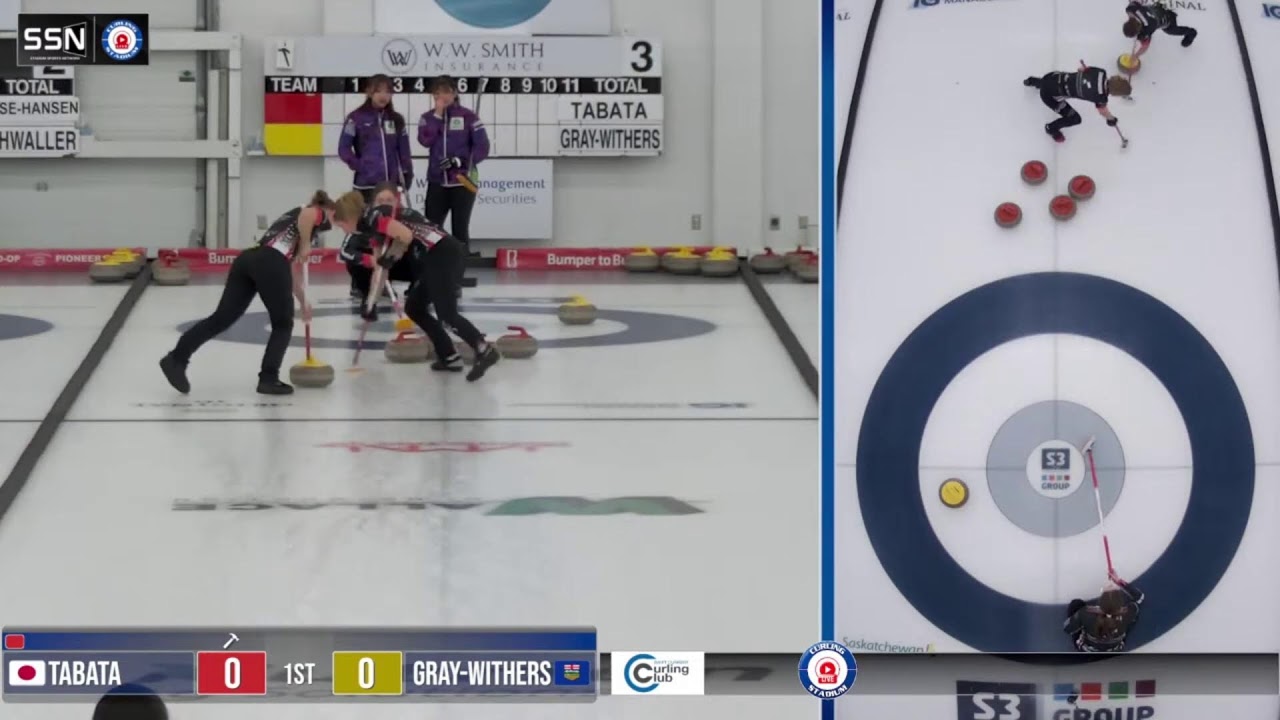24/7 Curling Live: Japanese Women on Tour - Game Replays