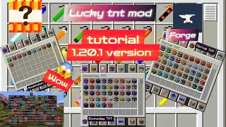 Mojo Launcher Lucky TNT Mod Forge 1.20.1 on Android 🔥 | Installation & Gameplay Tutorial | in tamil screenshot 1
