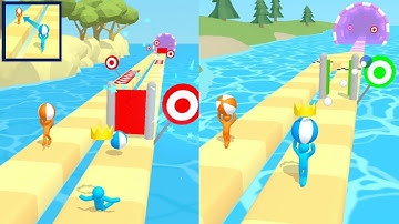 Tricky Track 3D Level 5-6 | Gameplay Walkthrough | Android & ios Gaming | DestroyerH