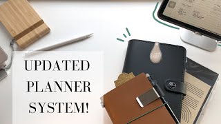 Planner System Update | Filofax Personal Rings, Passport TN, Hobonichi Weeks, GTD Digital Planner