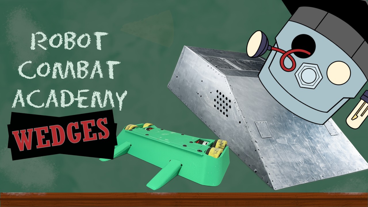 Wedges Robotics Robot Combat Academy - Wedges - YouTube