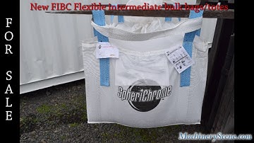 FIBC Flexible Intermediate Bulk Bags, super sacks, bulk container