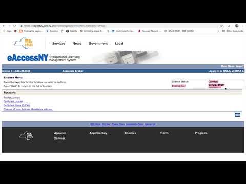 Vidéo: Comment renouveler ma licence d'assurance NYS ?