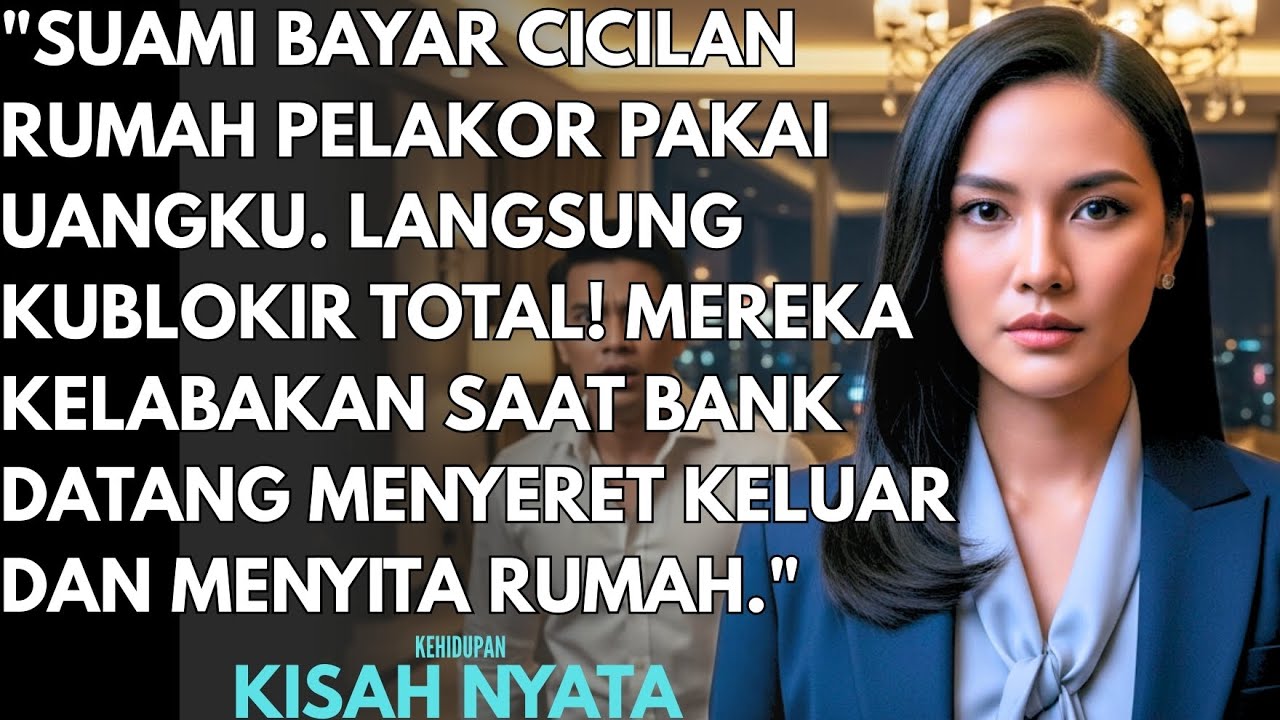 DASAR SUAMI TAK TAHU DIRI! BAYAR CICILAN RUMAH PELAKOR PAKAI UANGKU LANGSUNG KU BLOKIR TOTAL ATM-NYA