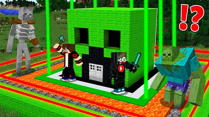 ماين كرافت : حماية بيت الكريبر من الوحوش العمالقة !!؟ 🔥😱