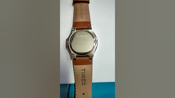 Đánh giá chất lượng đồng hồ timex