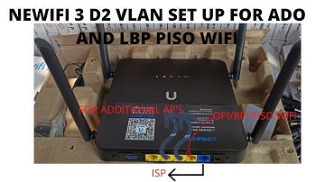 NEWIFI VLAN Config FOR ADO LPB V4.1.1 V15.2 OPENWRT PRE-CONFIG TUTORIAL