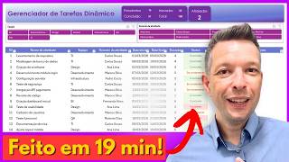Crie um Rastreador de Gerenciamento de Tarefas Dinâmico no Excel!