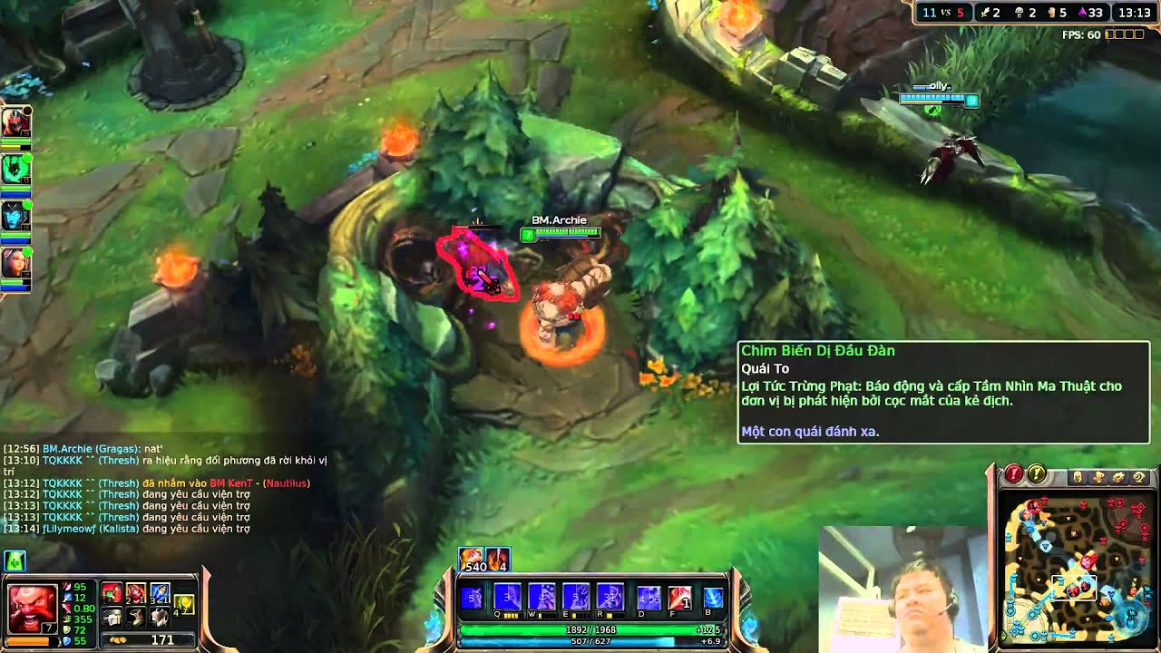BM Archie - Gragas rừng - YouTube