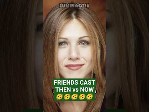 חברים 1994 צוות השחקנים אז לעומת עכשיו 