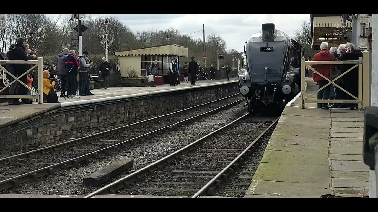 Steam trains East Lancs Railway, Ramsbottom 16th March'24 - Sir Nigel ...