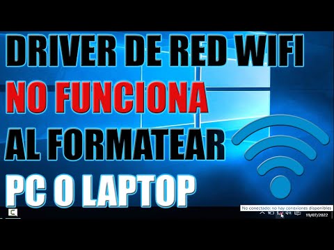 Windows 10 NO Reconoce la Tarjeta de Red Wifi y Ethernet al Formatear tu PC | SOLUCIÓN
